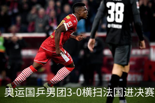 奥运国乒男团3-0横扫法国进决赛 将与瑞典争冠军